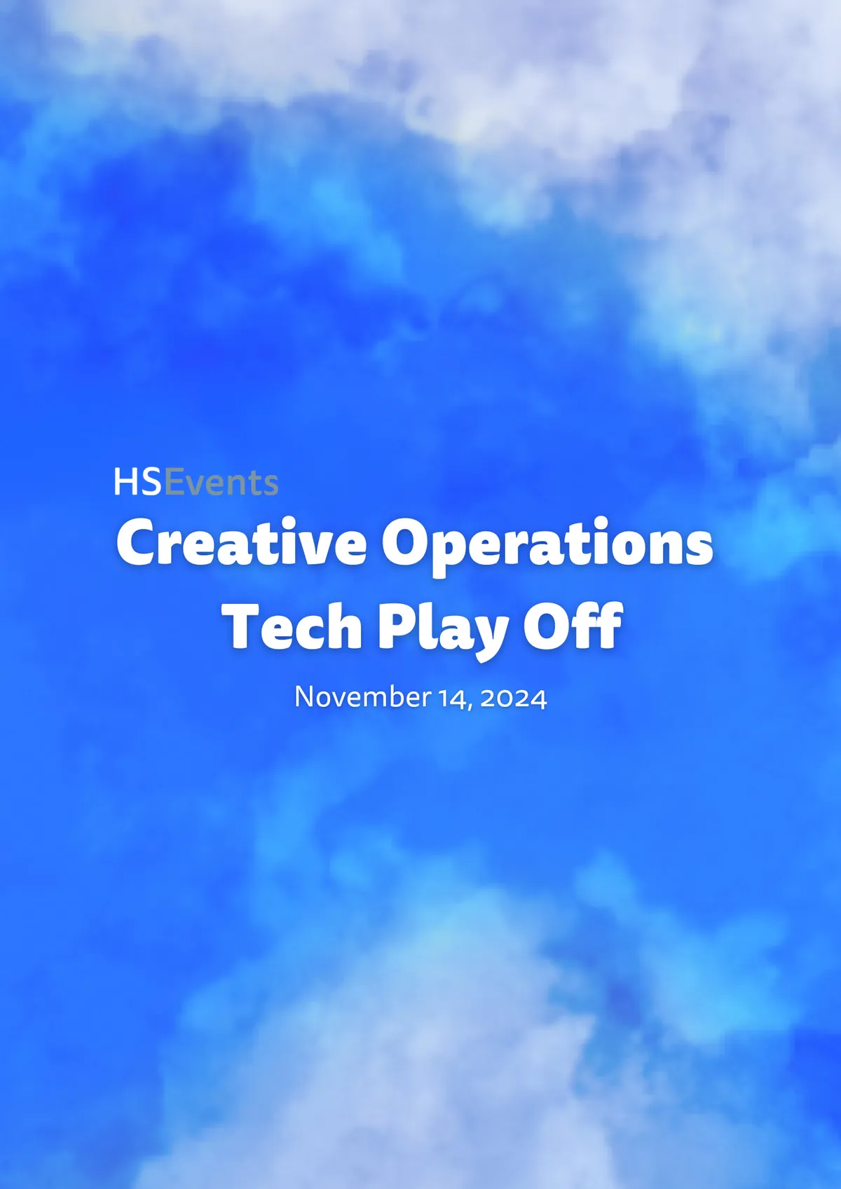 Creative Ops Tech Play Off 2024: Battle for the Tech Trophy